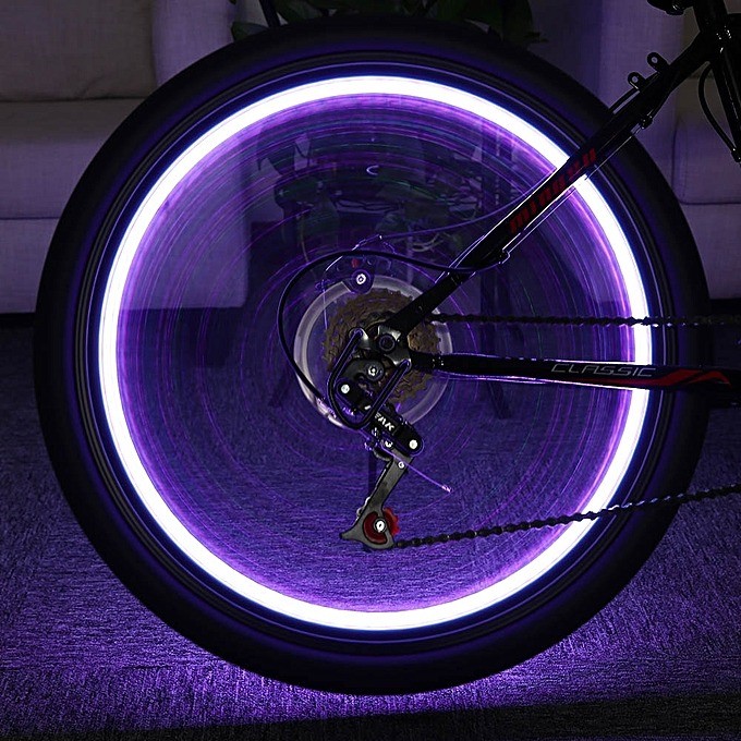 fietswiel verlichting - 20 LED RGB - PROLECH - de mannen