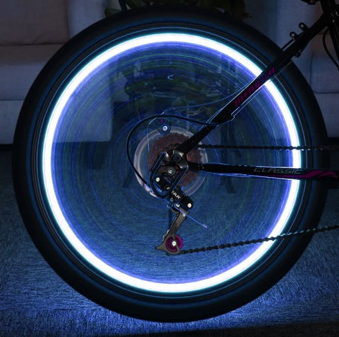 Mm Glad Lichaam LED fietswiel verlichting - 20 LED - Blauw - PROLECH - de webshop voor  mannen