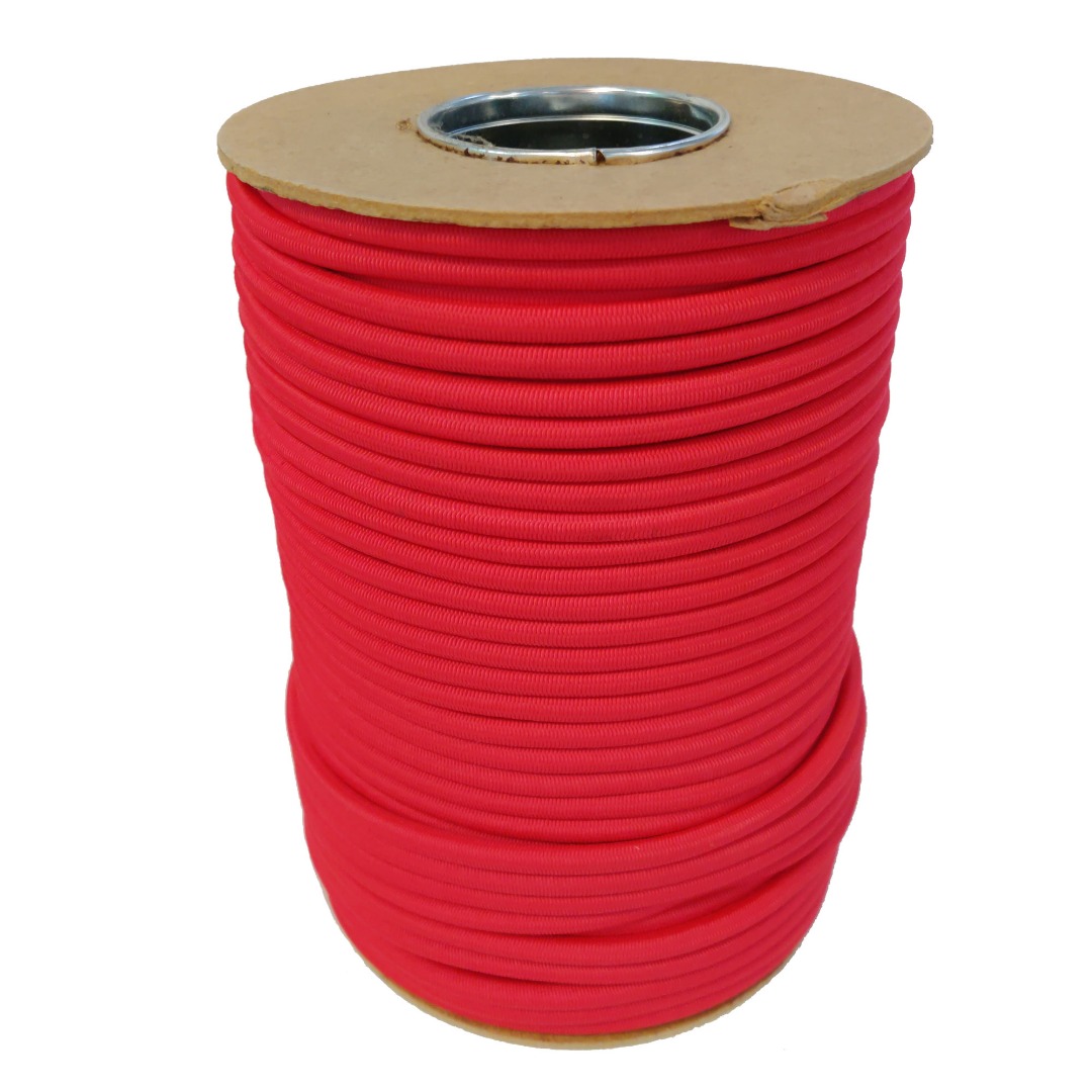 Elastisch Touw - Rood 8mm - elastiek per meter - - webshop voor mannen